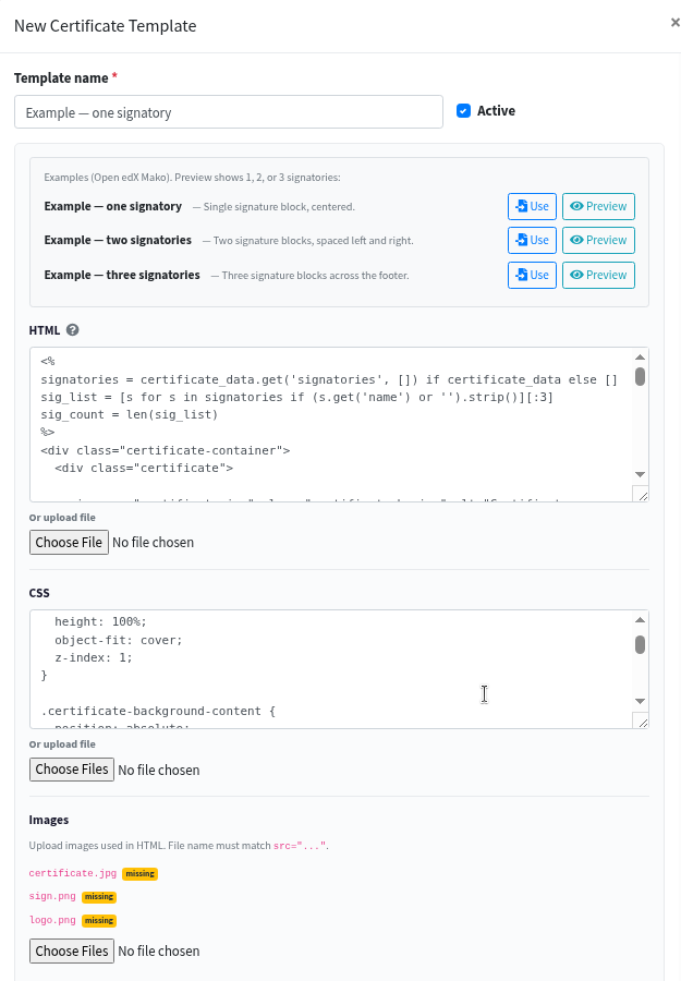 HTML, CSS, and Images