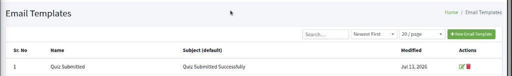 Email Templates