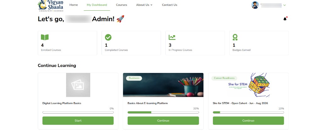 My Dashboard