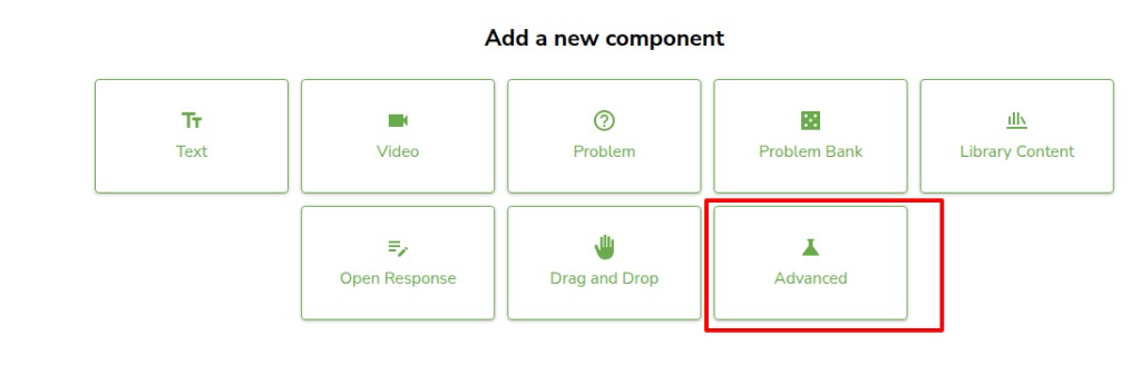 Add a new component