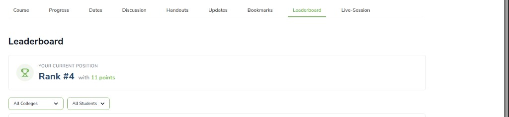 Leaderboard