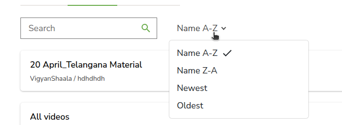 Name A-Z