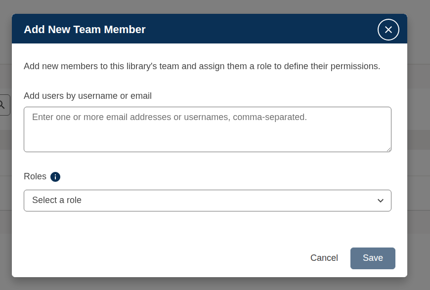Add New Team Member