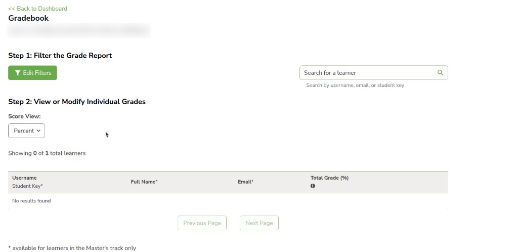 Gradebook