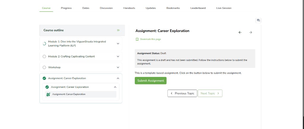 Submit Assignment