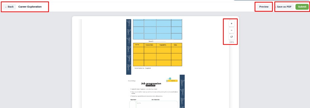 Assignment editor