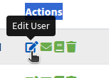 Edit User