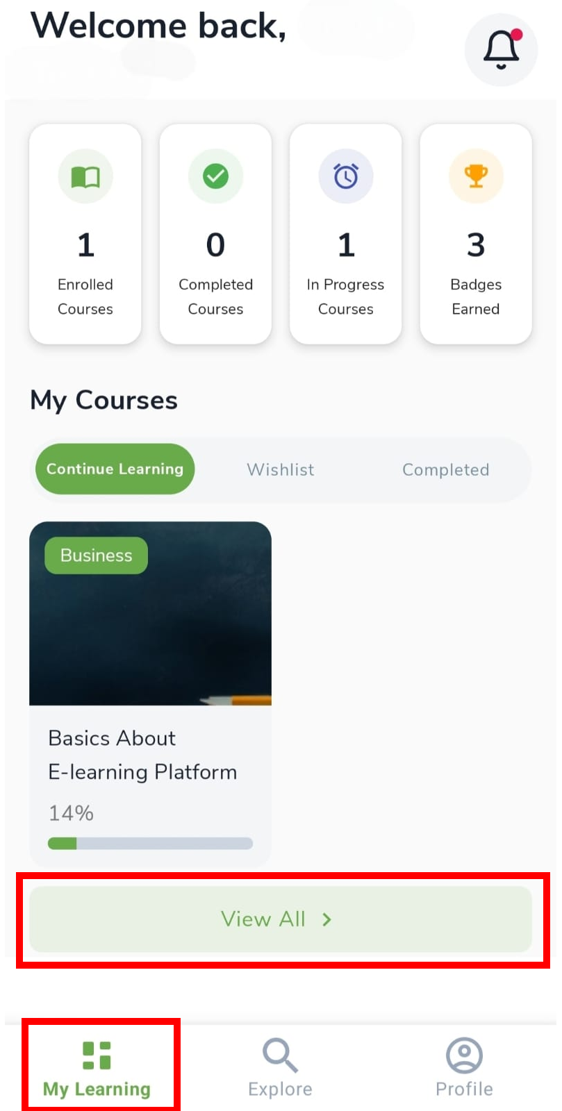 My Learning