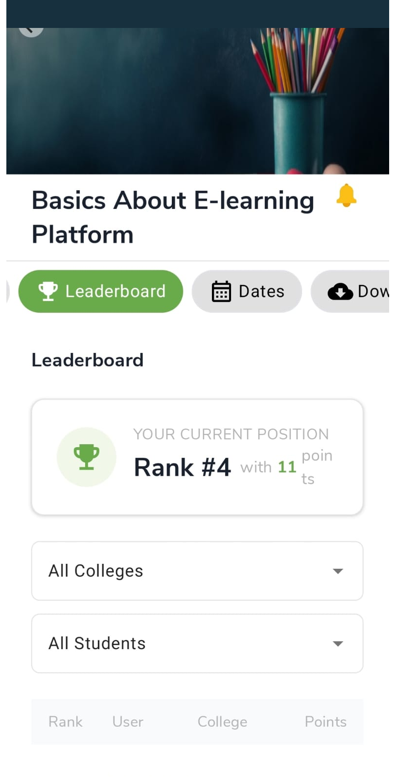 Leaderboard