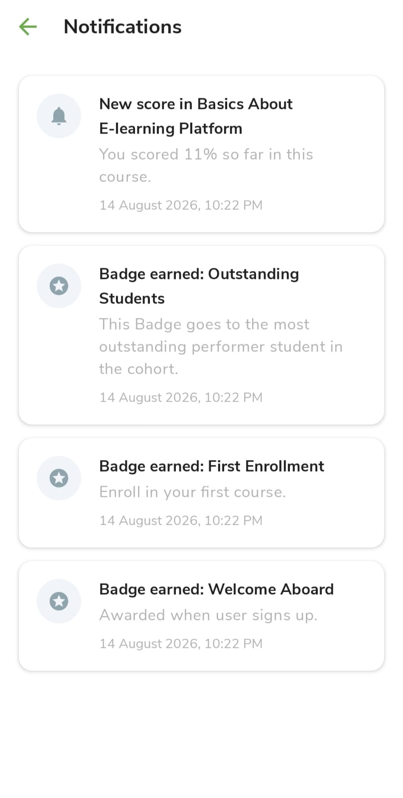 Notifications