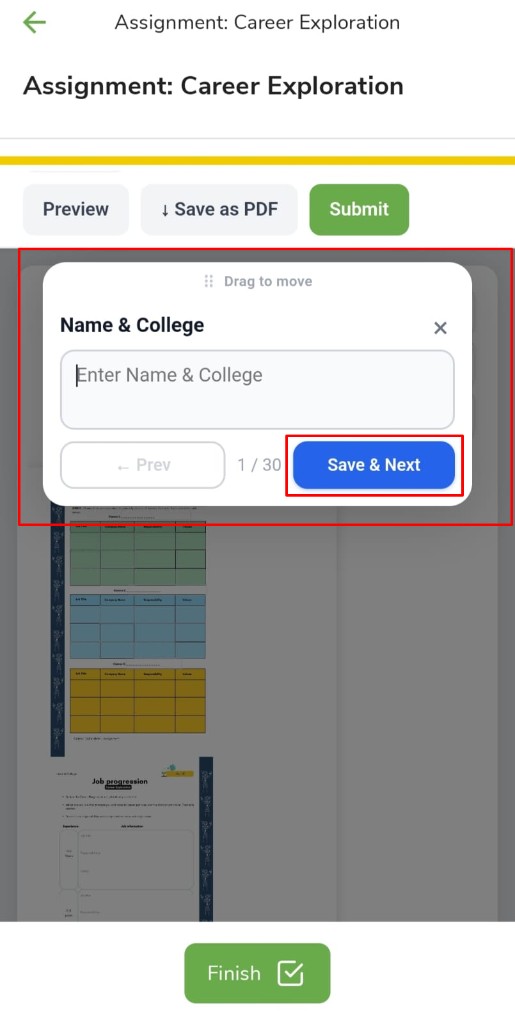 Name & College